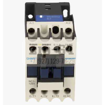 Контактор 25А 220 V электромагнитный пускатель CJX2-2501 LC1D2510