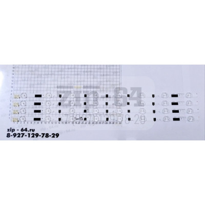 Комплект подсветки для телевизора Samsung 28, LED освещение 28 дюймов для телевизоров Samsung 2012, 3svs28h, D2GE-280