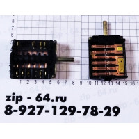 Переключатель конфорки ПМ16-7-03-03 аналог ПМЭ27-2375-П(272375П) для Мечта, Лысьва и др.