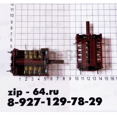 Переключатель духовки  HANSA 250v16a, анолог COK316UN