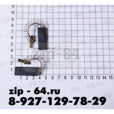 Щётки угольные (к-т) 5x12,5x35 (с пружиной) Bosch (Бош) Щётки угольные (к-т) 5x12,5x35 (с пружиной) Bosch (Бош)