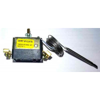 Терморегулятор 300 гр 250V 25A  карилярный 1,5m, двухфазный (4 кон). EP198