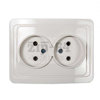 Розетка 2-м СП Classico 2102 16А IP20 бел. ASD / IN HOME 4680005959914 464639/24 Розетка 2-м СП Classico 2102 16А IP20 бел. ASD / IN HOME 4680005959914 464639/24