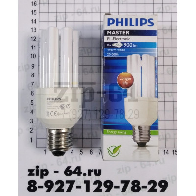 Лампа люминесцентная  15w   E27 PHILIPS
