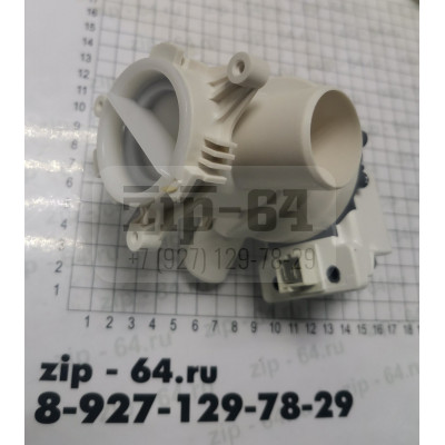 Насос слива с улиткой BEKO-b2880402000 HANYU 34w b2801100900, b2863201400, b2840940100, b2845990100,