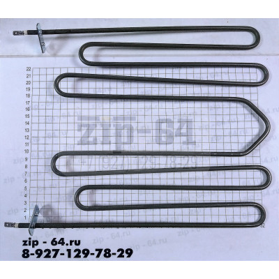 ТЭН ST0753-002, 220V 2500W для тепловой пушки. ТЭН ST0753-002, 220V 2500W для тепловой пушки.
