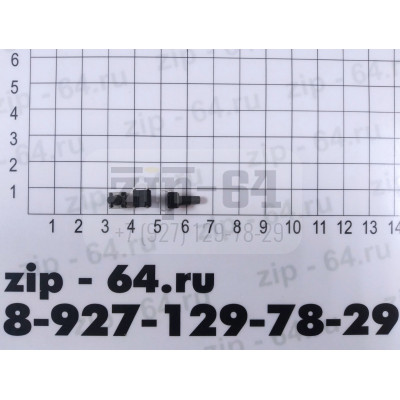 Микрокнопка 6*6*12,3 мм (6*6 4pin, самосброс DIP-переключатели).
