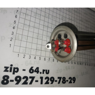 ТЭН RF-64mm 2000W(1000+1000W), Ø64мм, М6, L305мм для водонагревателя Electrolux, Thermex ТЭН RF-64mm 2000W(1000+1000W), Ø64мм, М6, L305мм для водонагревателя Electrolux, Thermex
