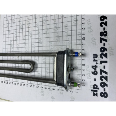 ТЭН 1850W (прям.с отв.220*138мм, с буртом), 32004626, 32004582 THERMOWATT, HTR002VE