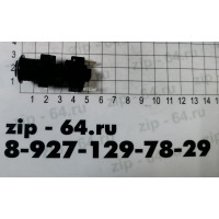 Кнопка розжига GEFEST, ПКН-526.2-222 круглая (черная)