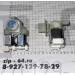 Электроклапан 2Wx180 стиральной машины Haier, FPS90G1, 0024000126BC