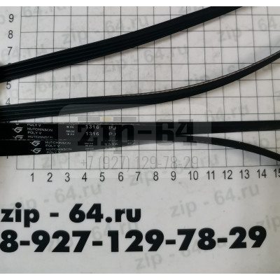 Ремень 1316 J4 (в сложеном виде 656 мм) Hutchinson BLJ813UN Ремень 1316 J4 (в сложеном виде 656 мм) Hutchinson BLJ813UN