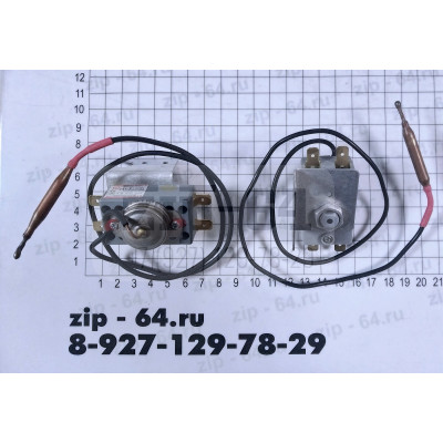 Термостат WQS95-12R 95°C (4 клеммы.), L-500mm, защитный (аварийный) для водонагревателя