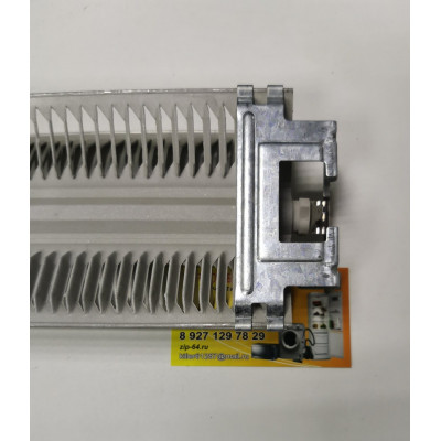 ТЭН конвектора 1500W(750+750) L510/547mm Х-образный 103х40мм, 2 режима алюминий ТЭН конвектора 1500W(750+750) L510/547mm Х-образный 103х40мм, 2 режима алюминий