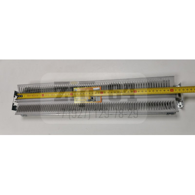 ТЭН конвектора 1500W(750+750) L510/547mm Х-образный 103х40мм, 2 режима алюминий