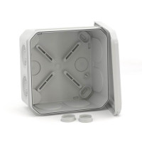 Коробка ответвительная с 8+2 каб. вводами d25/20мм IP55 100х100х50мм DKC 53800 8420/24