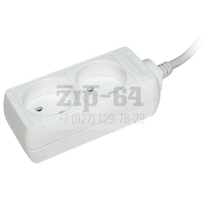 Удлинитель 2х3м без заземл. 10А IP20 У2 2P 250В 2х0.75 IEK WYP10-06-02-03-N 1037324/24 Удлинитель 2х3м без заземл. 10А IP20 У2 2P 250В 2х0.75 IEK WYP10-06-02-03-N 1037324/24