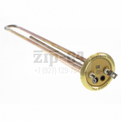 ТЭН PREMIUM RF-64mm 2000w M6, L410мм (МЕДЬ) Клеммы под винт. ТЕРМЕКС-SpT Itek Brazing