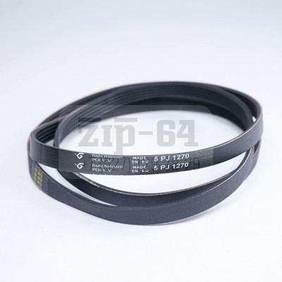 Ремень 1270 J5, <1272mm> 'hatchinson', черный Ремень 1270 J5, <1272mm> 'hatchinson', черный