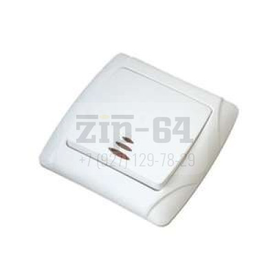 Выключатель 1-кл. СП Маргарита 10А IP20 с подсветкой бел. UNIVersal М0121 84915/24 Выключатель 1-кл. СП Маргарита 10А IP20 с подсветкой бел. UNIVersal М0121 84915/24