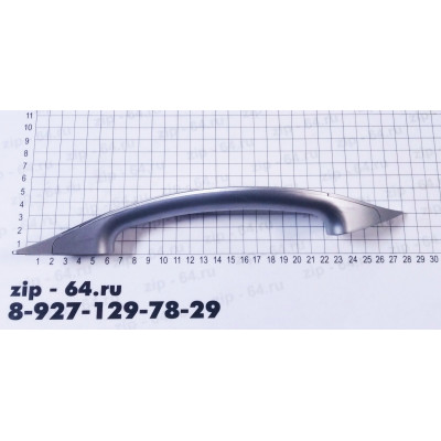 Ручка Атлант Новая Волна в сборе серебристая вставка(775373400102+775378400102-2шт)