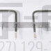 ТЭН духовки 1400w 'Sahterm' (L381x366mm, фланец:151x24mm), зам. C00322421, 480121104179 ТЭН духовки 1400w 'Sahterm' (L381x366mm, фланец:151x24mm), зам. C00322421, 480121104179