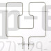 ТЭН духовки 1400w 'Sahterm' (L381x366mm, фланец:151x24mm), зам. C00322421, 480121104179 ТЭН духовки 1400w 'Sahterm' (L381x366mm, фланец:151x24mm), зам. C00322421, 480121104179