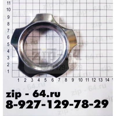 Гайка к электромясорубке Binatone D=60мм, шаг 1,5мм Гайка к электромясорубке Binatone D=60мм, шаг 1,5мм