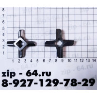 Нож для мясорубки №5, B45, H-9.5mm, (9x9), Philips, BOSCH