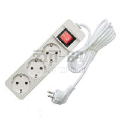 Удлинитель 3х5м с заземл. 10А IP20 2.2кВт ПВС с выкл. Союз 481S-7305 333330/24 Удлинитель 3х5м с заземл. 10А IP20 2.2кВт ПВС с выкл. Союз 481S-7305 333330/24