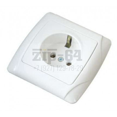 Розетка 1-м СП Маргарита 16А IP20 с заземл. бел. UNIVersal М0028 84925/24 Розетка 1-м СП Маргарита 16А IP20 с заземл. бел. UNIVersal М0028 84925/24