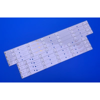Подсветка для ТВ 40 (8 план. 5/6свет. 3 В. 430+355мv) ТВ JVC LED40D11-ZC14-01 LT-40M640 MYSTERY MTV Подсветка для ТВ 40 (8 план. 5/6свет. 3 В. 430+355мv) ТВ JVC LED40D11-ZC14-01 LT-40M640 MYSTERY MTV