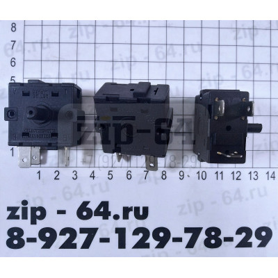 Переключатель тепловой пушки 3 положения25T125 16A250VAC Переключатель тепловой пушки 3 положения25T125 16A250VAC
