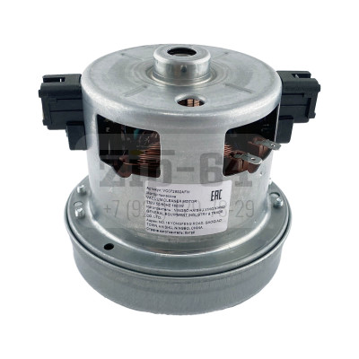Двигатель для пылесоса PT1600W, H=109/40mm, D106/104/83, зам.11me89, VCM106un Двигатель для пылесоса PT1600W, H=109/40mm, D106/104/83, зам.11me89, VCM106un