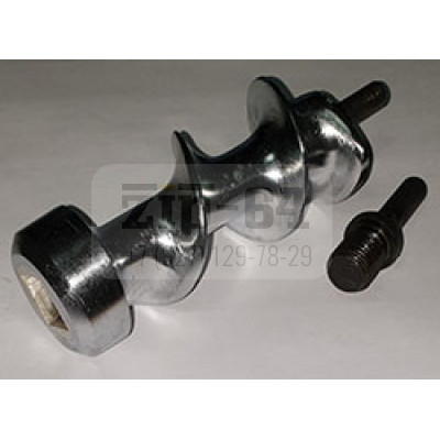 Шнек №12 пром. мясорубки D-43мм, 14,6см/11,8см(раб.)